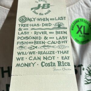 J Brand Green and White T shirt Short Sleeve